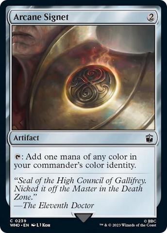 Arcane Signet [Doctor Who] - The Mythic Store | 24h Order Processing