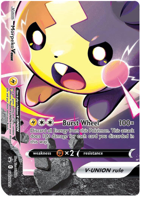 Morpeko V-Union (SWSH289) [Sword & Shield: Black Star Promos] - The Mythic Store | 24h Order Processing