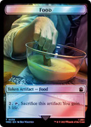 Human (0038) // Food (0058) Double-Sided Token (Surge Foil) [Doctor Who Tokens] - The Mythic Store | 24h Order Processing