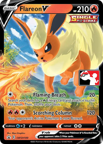 Flareon V (SWSH149) [Prize Pack Series One] - The Mythic Store | 24h Order Processing