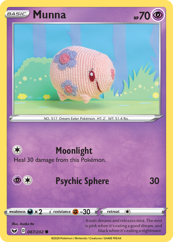 Munna (087/202) [Sword & Shield: Base Set] - The Mythic Store | 24h Order Processing