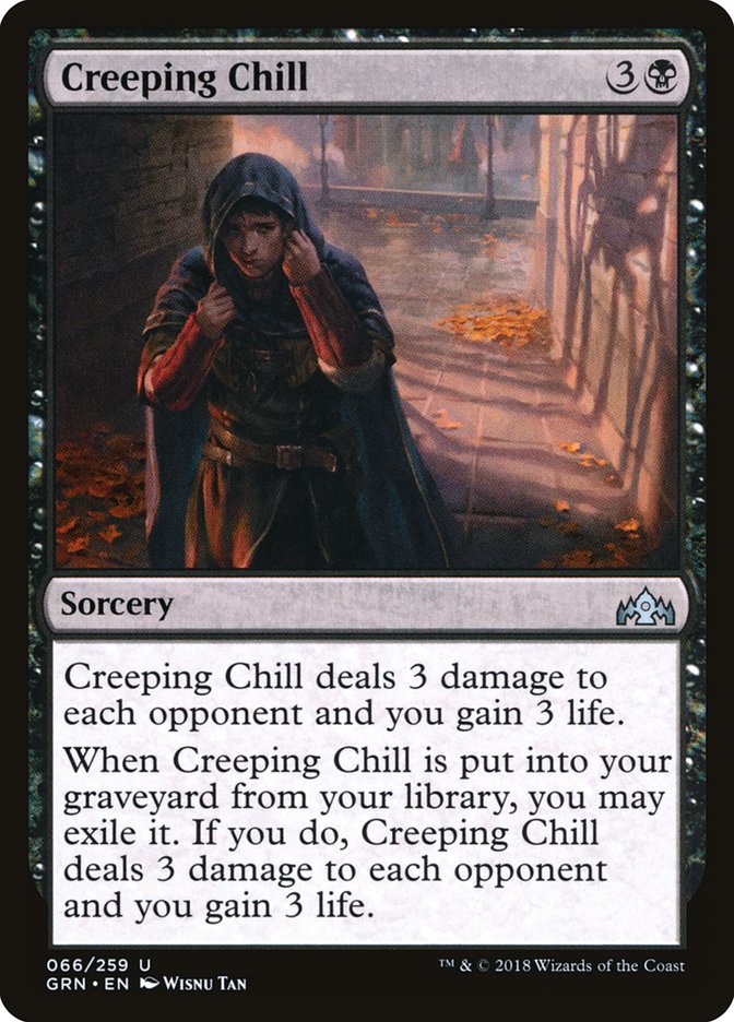 Creeping Chill [Guilds of Ravnica] - The Mythic Store | 24h Order Processing