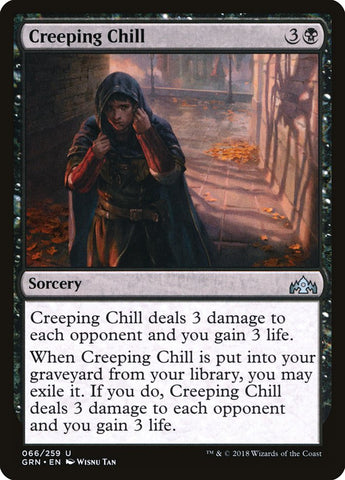 Creeping Chill [Guilds of Ravnica] - The Mythic Store | 24h Order Processing