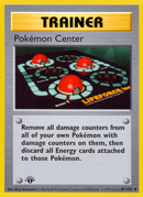 Pokemon Center (85/102) (Shadowless) [Base Set 1st Edition] - The Mythic Store | 24h Order Processing