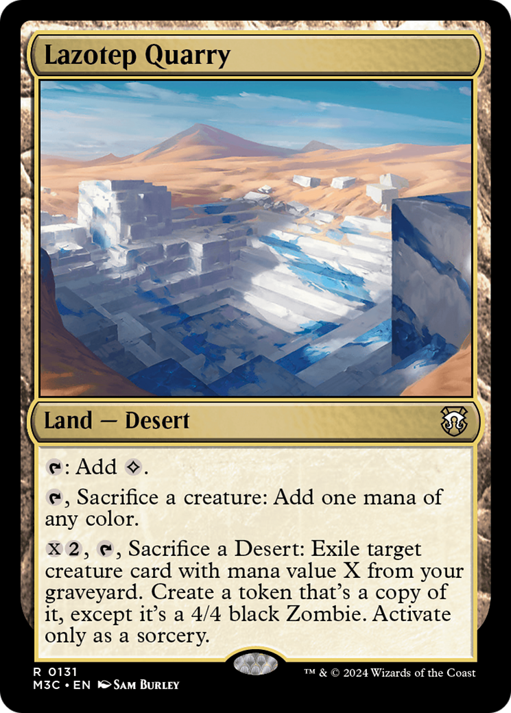 Lazotep Quarry (Extended Art) [Modern Horizons 3 Commander] - The Mythic Store | 24h Order Processing