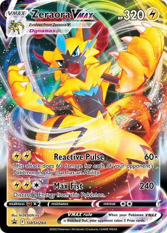 Zeraora VMAX (SWSH264) [Sword & Shield: Black Star Promos] - The Mythic Store | 24h Order Processing