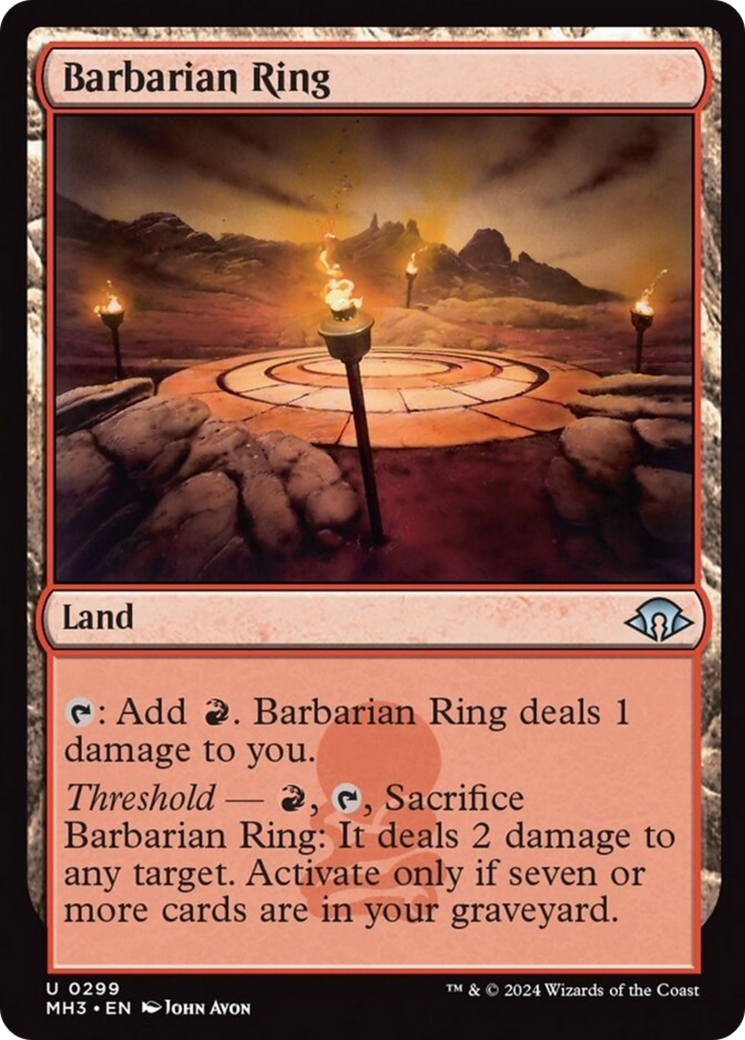 Barbarian Ring [Modern Horizons 3] - The Mythic Store | 24h Order Processing