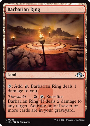 Barbarian Ring [Modern Horizons 3] - The Mythic Store | 24h Order Processing