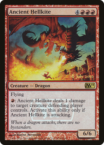 Ancient Hellkite [Magic 2011 Prerelease Promos] - The Mythic Store | 24h Order Processing