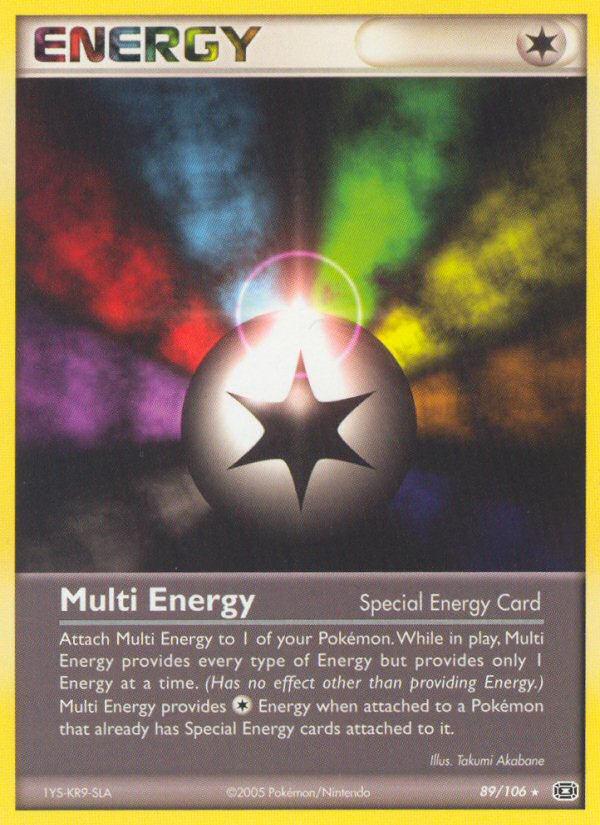 Multi Energy (89/106) [EX: Emerald] - The Mythic Store | 24h Order Processing