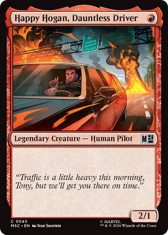 Happy Hogan, Dauntless Driver (0545) [Marvel Super Heroes Commander] - The Mythic Store | 24h Order Processing