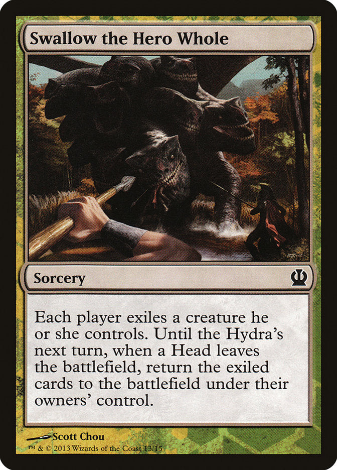 Swallow the Hero Whole [Theros Face the Hydra] - The Mythic Store | 24h Order Processing