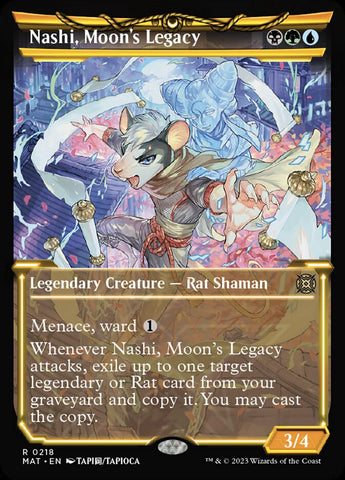 Nashi, Moon's Legacy (Showcase Halo Foil) [March of the Machine: The Aftermath] - The Mythic Store | 24h Order Processing