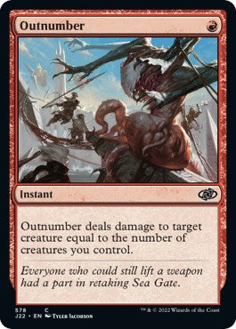 Outnumber [Jumpstart 2022] - The Mythic Store | 24h Order Processing