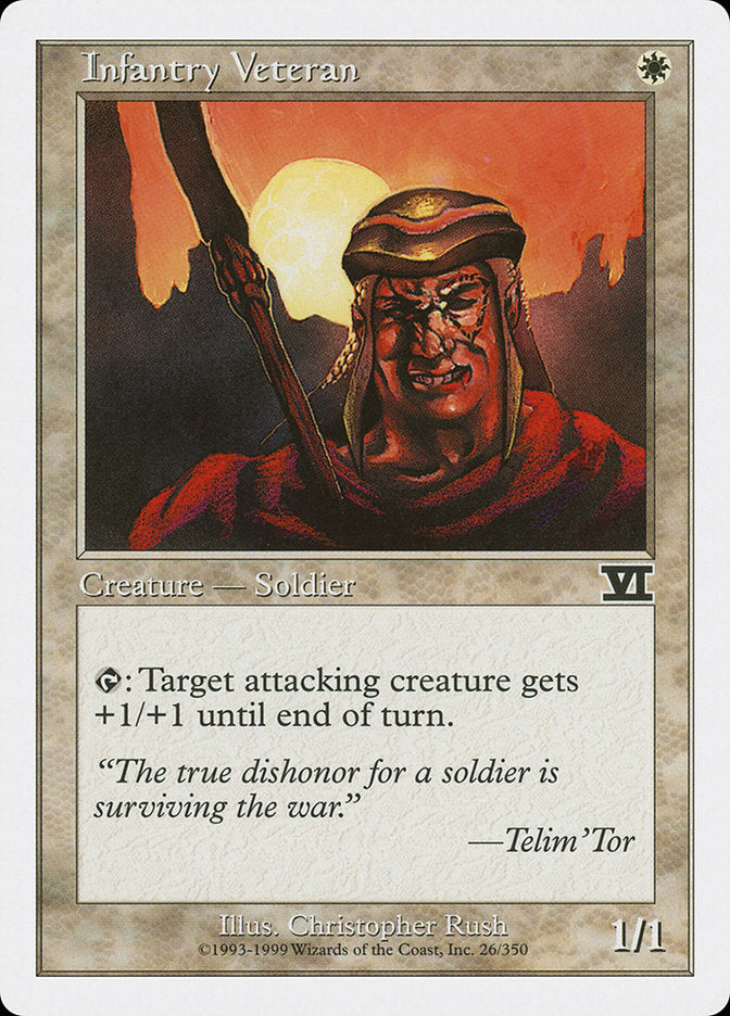 Infantry Veteran [Classic Sixth Edition] - The Mythic Store | 24h Order Processing