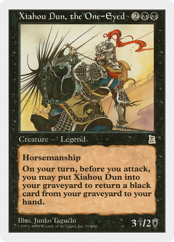 Xiahou Dun, the One-Eyed [Portal Three Kingdoms] - The Mythic Store | 24h Order Processing