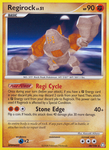 Regirock (38/146) [Diamond & Pearl: Legends Awakened] - The Mythic Store | 24h Order Processing