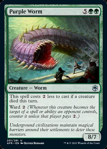 Purple Worm [Dungeons & Dragons: Adventures in the Forgotten Realms] - The Mythic Store | 24h Order Processing