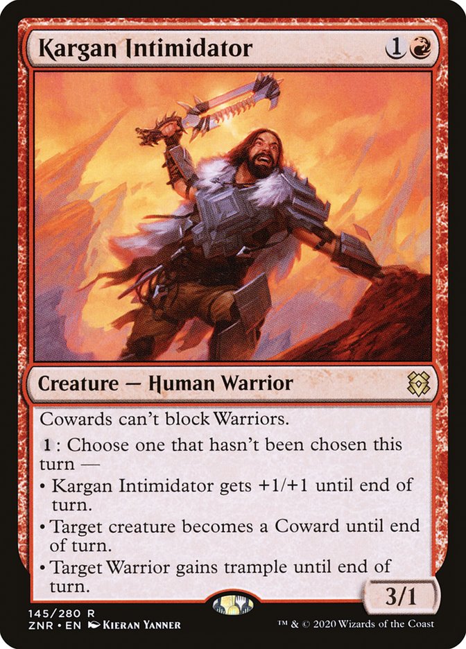 Kargan Intimidator [Zendikar Rising] - The Mythic Store | 24h Order Processing