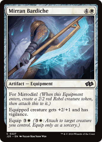 Mirran Bardiche [Foundations Jumpstart] - The Mythic Store | 24h Order Processing