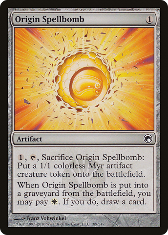Origin Spellbomb [Scars of Mirrodin] - The Mythic Store | 24h Order Processing