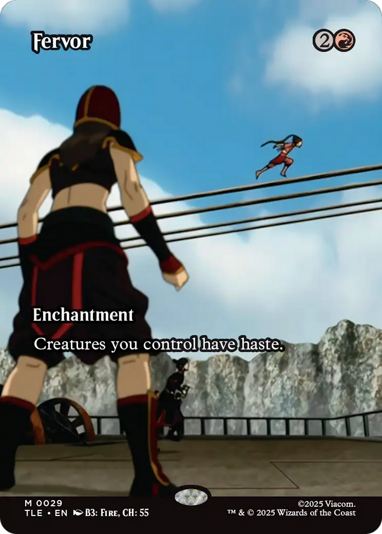 Fervor (Borderless) [Avatar: The Last Airbender: Eternal-Legal] - The Mythic Store | 24h Order Processing