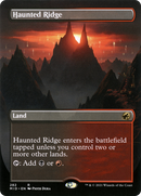 Haunted Ridge (Borderless Alternate Art) [Innistrad: Midnight Hunt] - The Mythic Store | 24h Order Processing