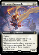 Firemane Commando (Extended Art) [March of the Machine Commander] - The Mythic Store | 24h Order Processing