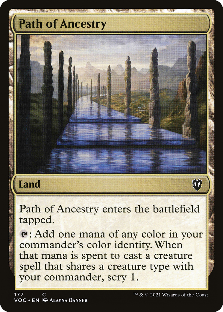 Path of Ancestry [Innistrad: Crimson Vow Commander] - The Mythic Store | 24h Order Processing