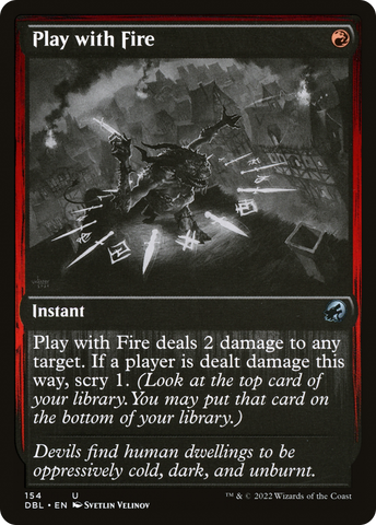 Play with Fire [Innistrad: Double Feature] - The Mythic Store | 24h Order Processing