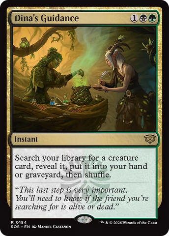Dina's Guidance [Secrets of Strixhaven] - The Mythic Store | 24h Order Processing