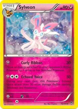Sylveon (72/111) (Theme Deck Exclusive) [XY: Furious Fists] - The Mythic Store | 24h Order Processing