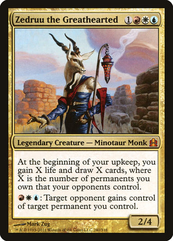 Zedruu the Greathearted [Commander 2011] - The Mythic Store | 24h Order Processing