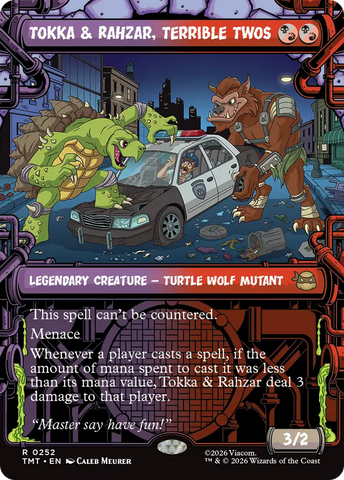 Tokka & Rahzar, Terrible Twos (Showcase) [Teenage Mutant Ninja Turtles] - The Mythic Store | 24h Order Processing