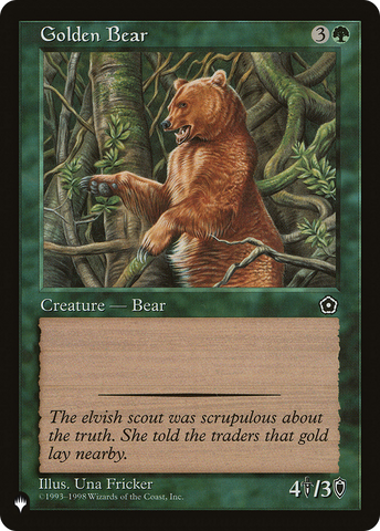 Golden Bear [The List] - The Mythic Store | 24h Order Processing