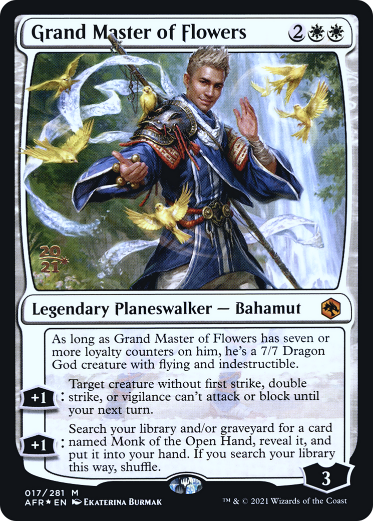 Grand Master of Flowers [Dungeons & Dragons: Adventures in the Forgotten Realms Prerelease Promos] - The Mythic Store | 24h Order Processing