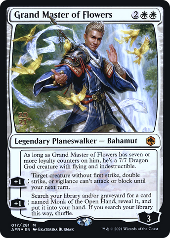 Grand Master of Flowers [Dungeons & Dragons: Adventures in the Forgotten Realms Prerelease Promos] - The Mythic Store | 24h Order Processing