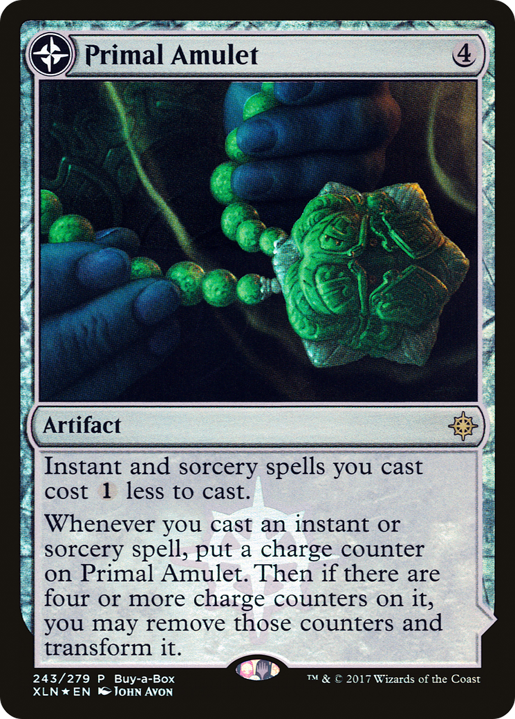 Primal Amulet // Primal Wellspring (Buy-A-Box) [Ixalan Treasure Chest] - The Mythic Store | 24h Order Processing