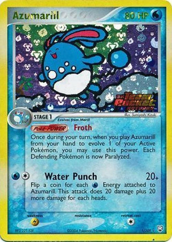 Azumarill (1/109) (Stamped) [EX: Team Rocket Returns] - The Mythic Store | 24h Order Processing