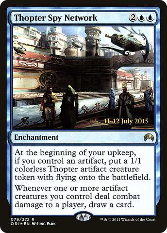 Thopter Spy Network [Magic Origins Prerelease Promos] - The Mythic Store | 24h Order Processing