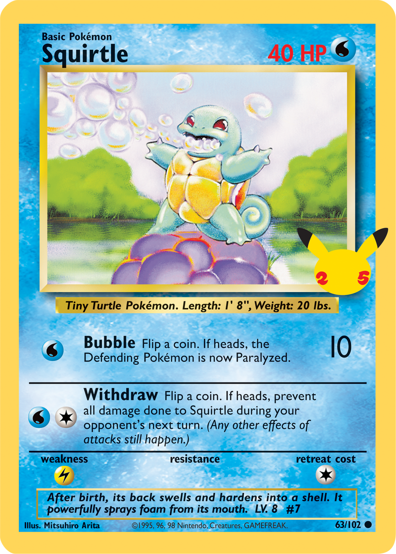 Squirtle (63/102) (Jumbo Card) [First Partner Pack] - The Mythic Store | 24h Order Processing