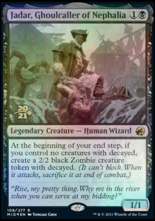 Jadar, Ghoulcaller of Nephalia [Innistrad: Midnight Hunt Prerelease Promos] - The Mythic Store | 24h Order Processing