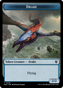 Drake // Koma's Coil Double-Sided Token [Murders at Karlov Manor Commander Tokens] - The Mythic Store | 24h Order Processing