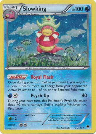 Slowking (21/122) (Cosmos Holo) [XY: BREAKpoint] - The Mythic Store | 24h Order Processing
