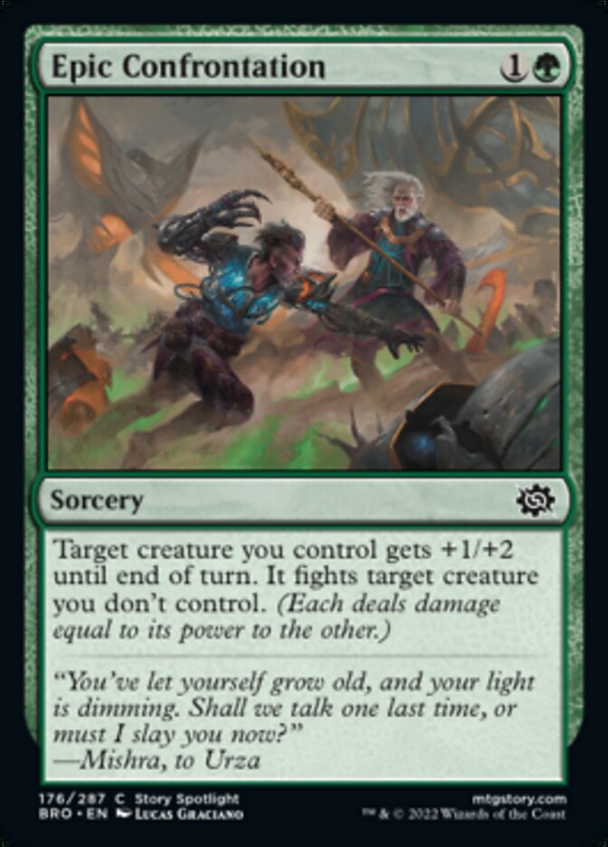Epic Confrontation [The Brothers' War] - The Mythic Store | 24h Order Processing