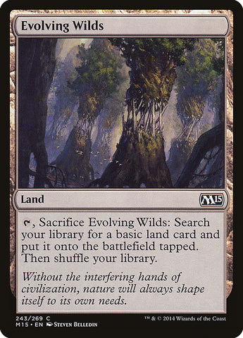 Evolving Wilds [Magic 2015] - The Mythic Store | 24h Order Processing