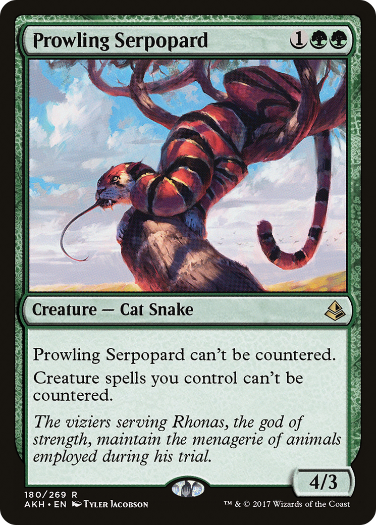 Prowling Serpopard [Amonkhet] - The Mythic Store | 24h Order Processing