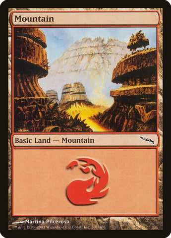 Mountain (301) [Mirrodin] - The Mythic Store | 24h Order Processing