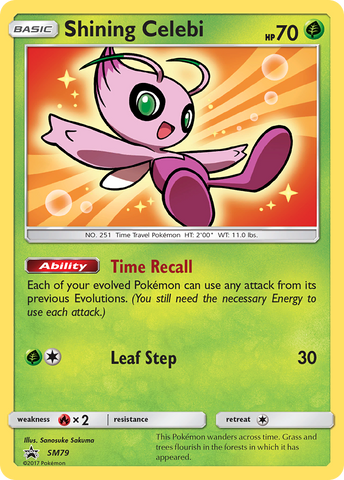 Shining Celebi (SM79) [Sun & Moon: Black Star Promos] - The Mythic Store | 24h Order Processing