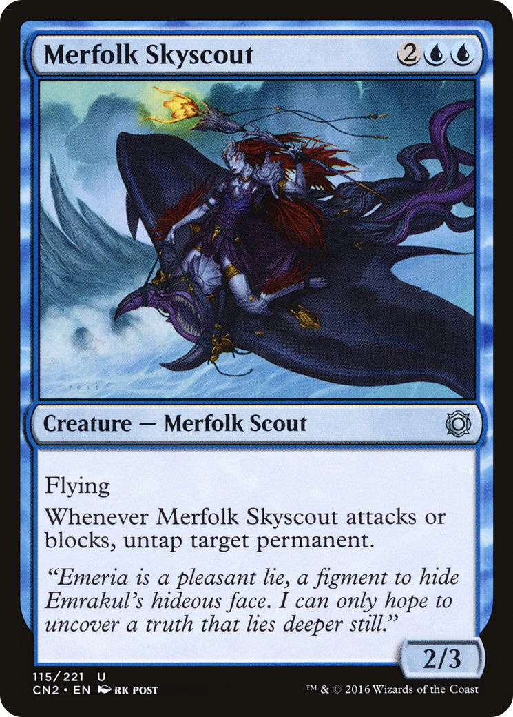 Merfolk Skyscout [Conspiracy: Take the Crown] - The Mythic Store | 24h Order Processing
